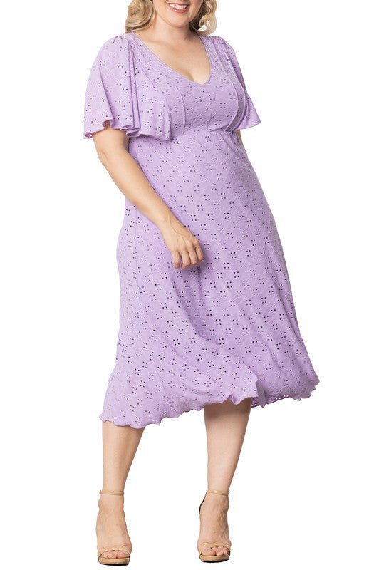 Lucy Eyelet Maxi Dress