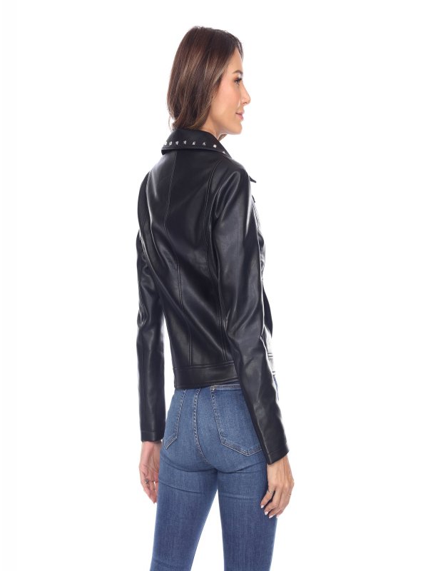 PU Faux Leather Jacket