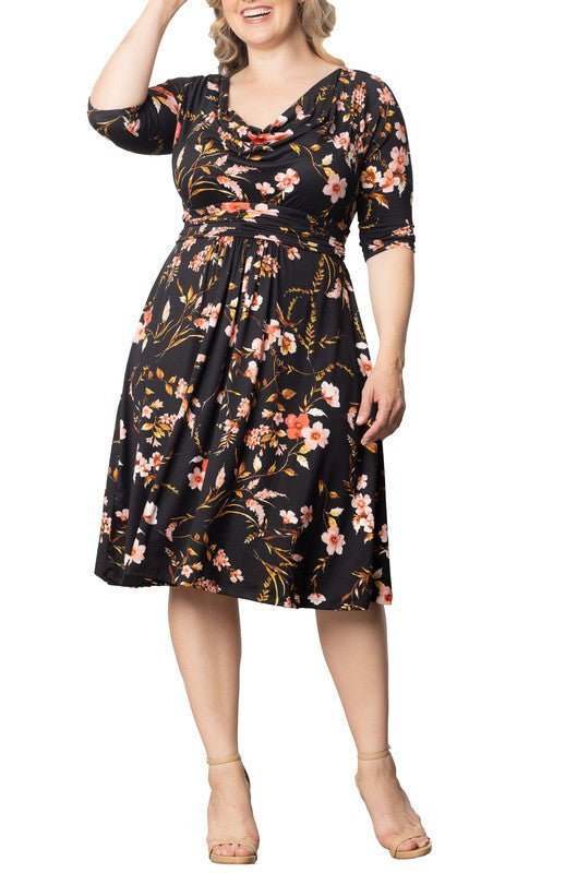 Heather Cowl Neck Dress