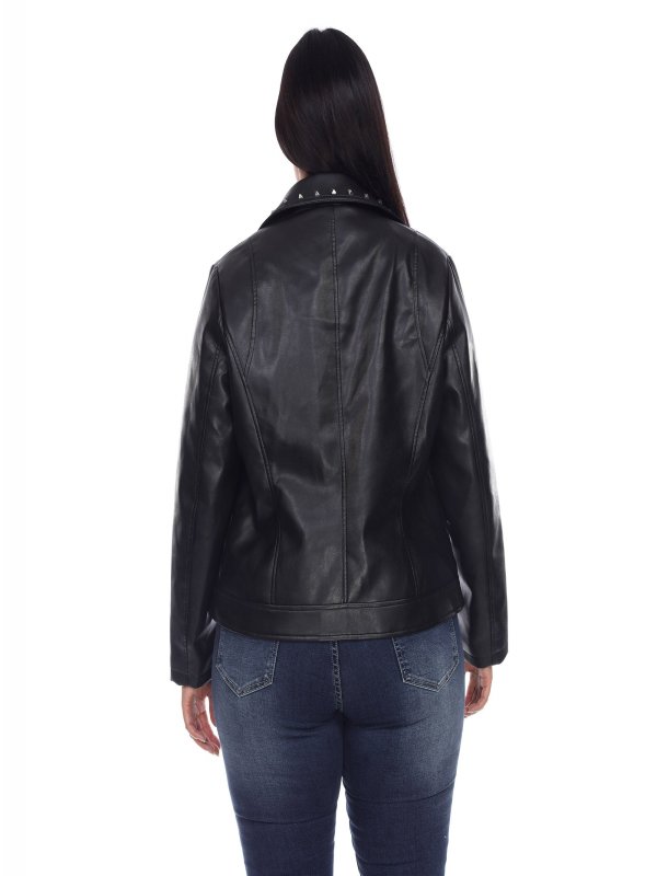 PU Faux Leather Jacket