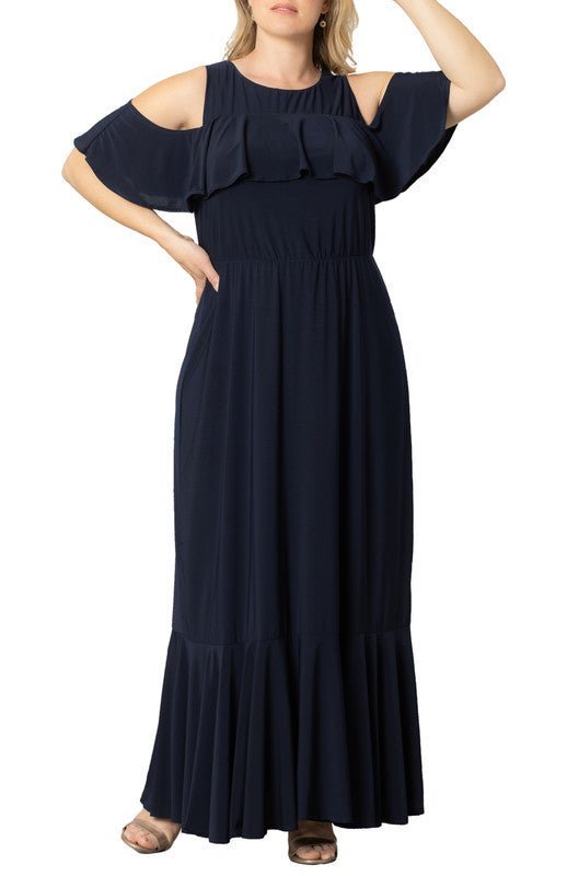 Piper Cold Shoulder Maxi Dress